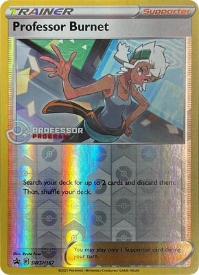 Professor Burnet - SWSH167 (2021) card from Professor Program Promos