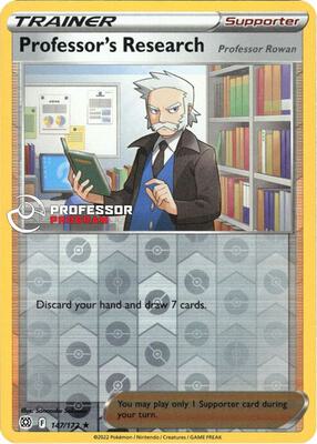 Professor's Research [Professor Rowan] - 147/172 card from Professor Program Promos