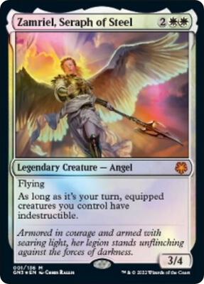 Zamriel, Seraph of Steel card from Magic Game Night: Free-For-All