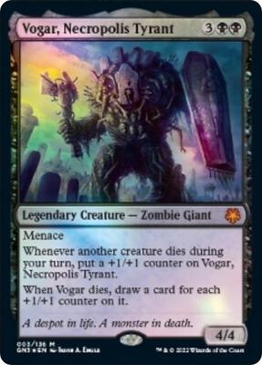 Vogar, Necropolis Tyrant card from Magic Game Night: Free-For-All