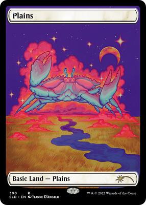 Plains (390) card from Secret Lair Drop Series