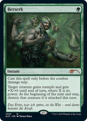 Berserk (1003) card from Secret Lair Drop Series