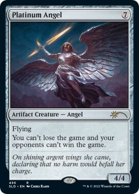 Platinum Angel card from Secret Lair Drop Series