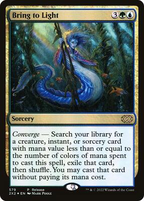 Bring to Light card from Launch Party & Release Event Promos