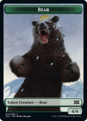 Bear // Eldrazi Scion Double-Sided Token card from Double Masters 2022