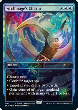 Archmage's Charm card from Game Day & Store Championship Promos