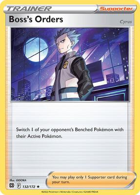 Boss's Orders [Cyrus] - 132/172 card from Deck Exclusives