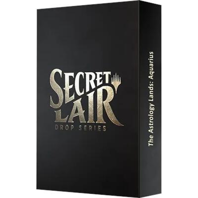 Secret Lair Drop: Astrology Lands (Aquarius) - Non-Foil Edition card from Secret Lair Drop Series