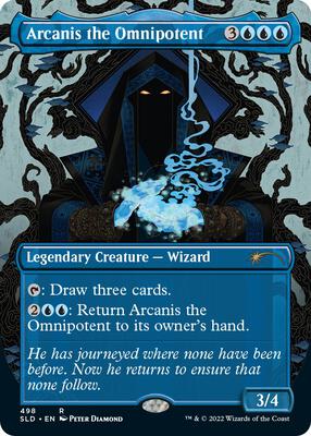 Arcanis the Omnipotent card from Secret Lair Drop Series