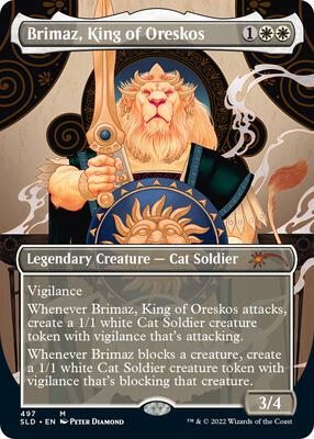 Brimaz, King of Oreskos card from Secret Lair Drop Series