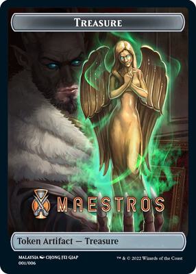 Treasure Token (Maestros) [SEA Exclusive] card from Streets of New Capenna