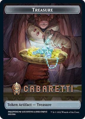 Treasure Token (Cabaretti) [SEA Exclusive] card from Streets of New Capenna