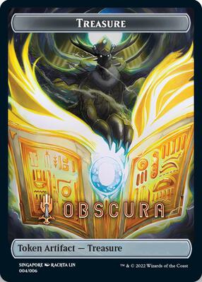 Treasure Token (Obscura) [SEA Exclusive] card from Streets of New Capenna