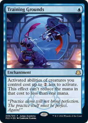 Training Grounds card from Judge Promos