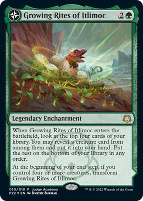 Growing Rites of Itlimoc card from Judge Promos