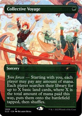 Collective Voyage card from Secret Lair Drop Series