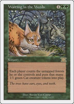 Waiting in the Weeds card from Classic Sixth Edition