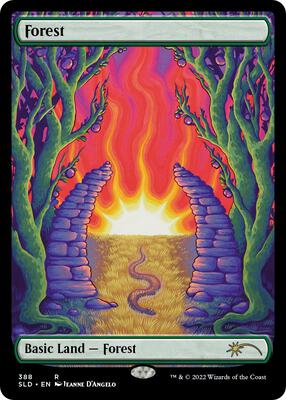 Forest (388) card from Secret Lair Drop Series