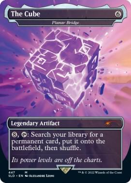 The Cube - Planar Bridge card from Secret Lair Drop Series