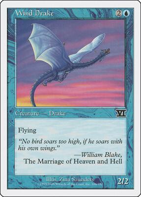 Wind Drake card from Classic Sixth Edition