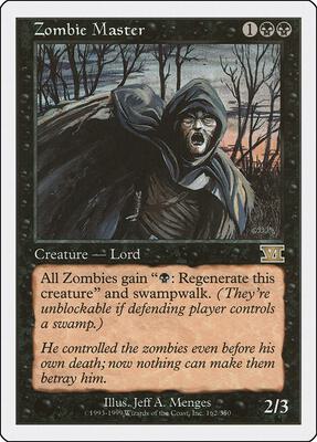 Zombie Master card from Classic Sixth Edition