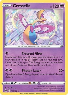 Cresselia - 064/198 card from Deck Exclusives