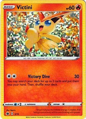 Victini - 5/15 card from McDonald's Promos 2022