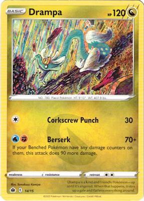 Drampa - 14/15 card from McDonald's Promos 2022