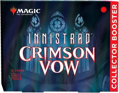 Innistrad: Crimson Vow - Collector Booster Omega Pack card from Innistrad: Crimson Vow