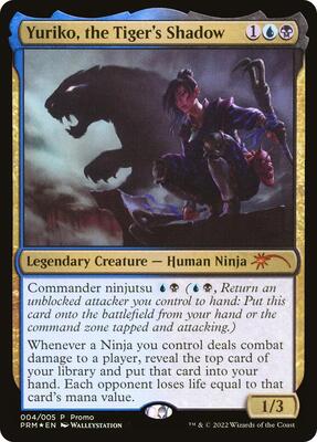 Yuriko, the Tiger's Shadow card from Unique and Miscellaneous Promos