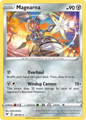 Magearna - 128/185 card from Deck Exclusives