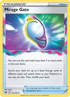 Mirage Gate card from SWSH11: Lost Origin
