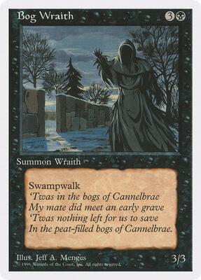 Bog Wraith card from Introductory Two-Player Set