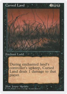 Cursed Land card from Introductory Two-Player Set
