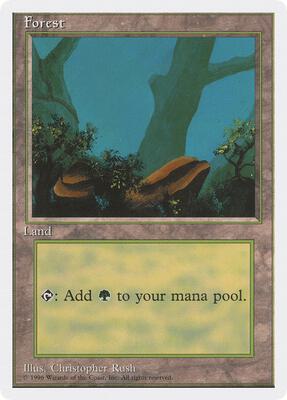 Forest (A) card from Introductory Two-Player Set