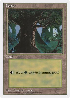 Forest (C) card from Introductory Two-Player Set