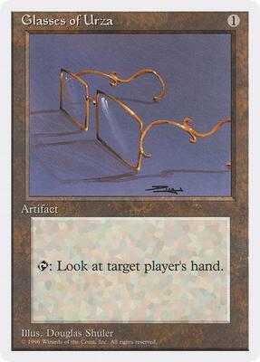 Glasses of Urza card from Introductory Two-Player Set