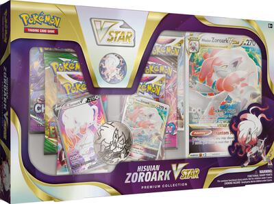 Hisuian Zoroark VSTAR Premium Collection card from SWSH11: Lost Origin