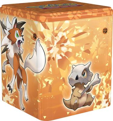 Pokemon Stacking Tin: Fighting card from SWSH11: Lost Origin