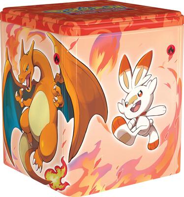 Pokemon Stacking Tin: Fire card from SWSH11: Lost Origin