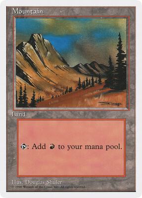 Mountain (C) card from Introductory Two-Player Set