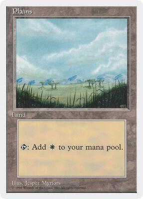 Plains (B) card from Introductory Two-Player Set