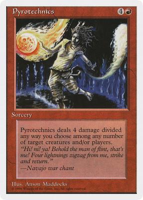 Pyrotechnics card from Introductory Two-Player Set