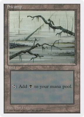 Swamp (C) card from Introductory Two-Player Set
