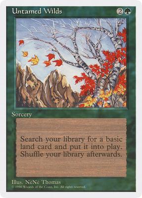 Untamed Wilds card from Introductory Two-Player Set