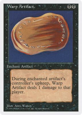 Warp Artifact card from Introductory Two-Player Set