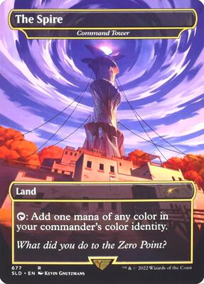 The Spire - Command Tower card from Secret Lair Drop Series