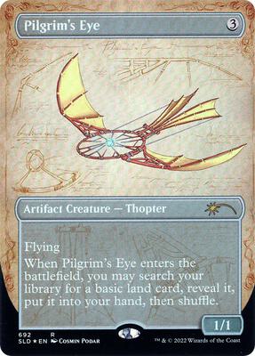 Pilgrim's Eye (Borderless) card from Secret Lair Drop Series