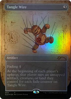 Tangle Wire (Borderless) card from Secret Lair Drop Series