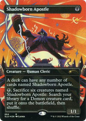 Shadowborn Apostle (684) card from Secret Lair Drop Series